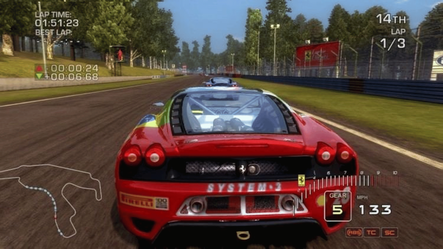 Ferrari Challenge: Trofeo Pirelli screenshot