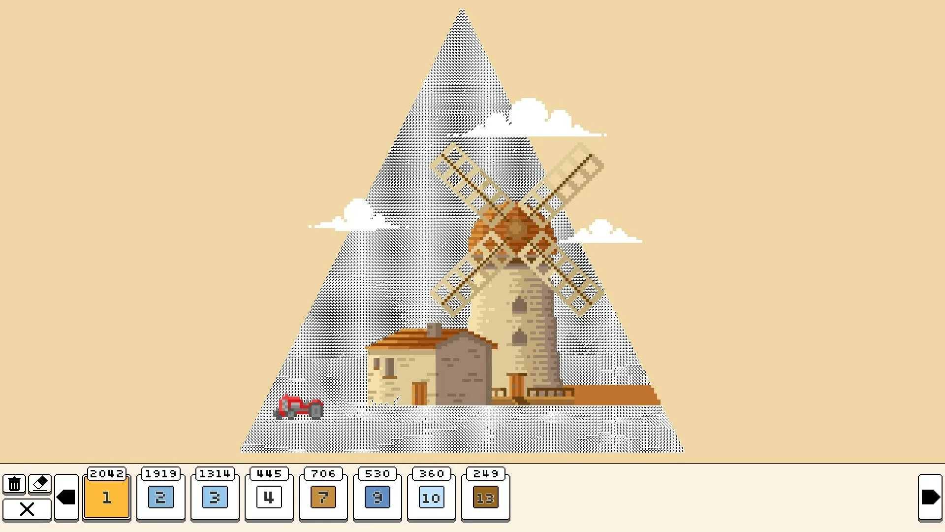 Coloring Pixels: Vistas Pack 3
