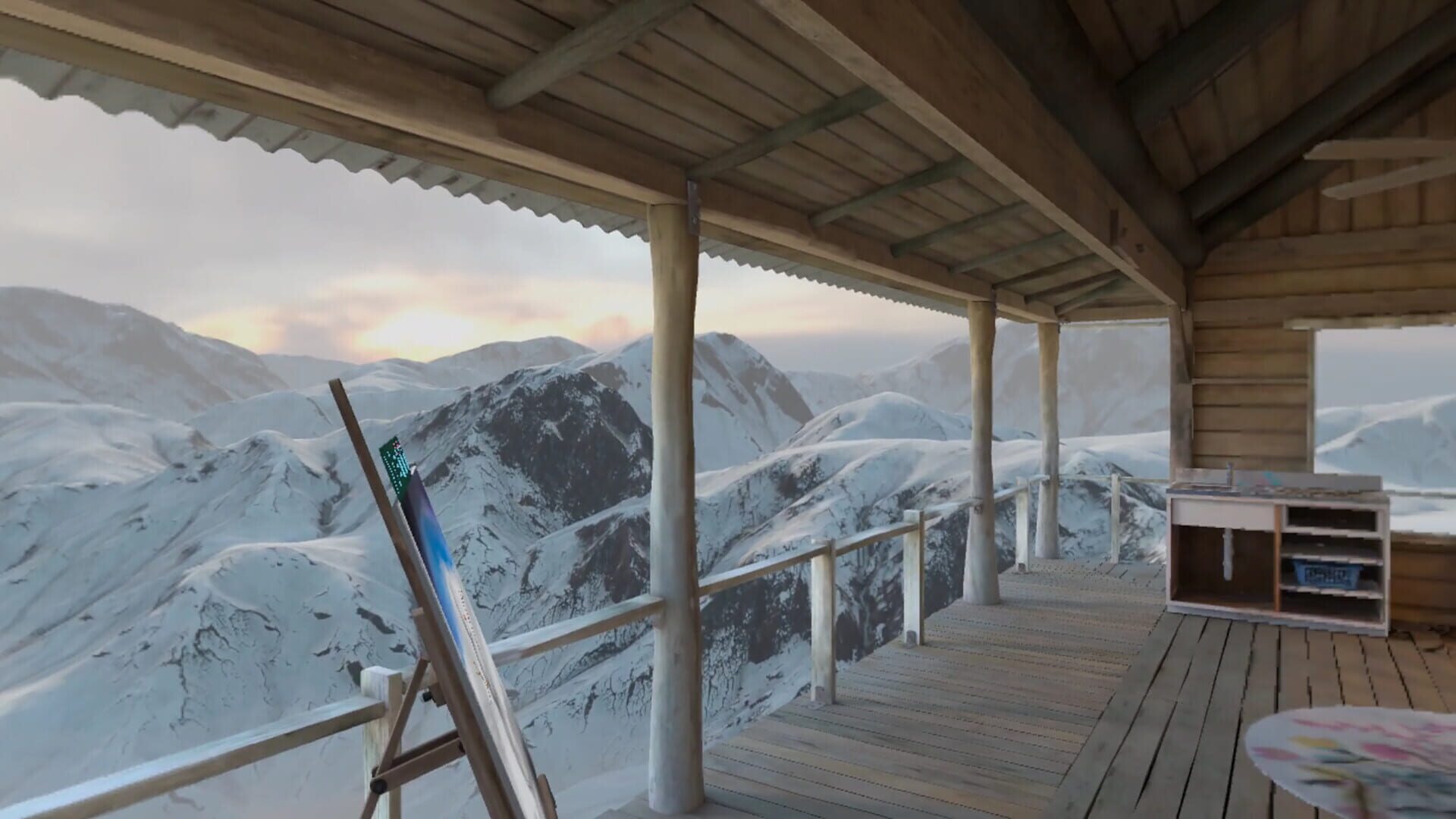 Painting VR: Cozy Cabin - Screenshot