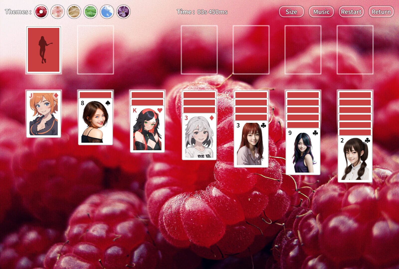 Beauty Solitaire - Screenshot