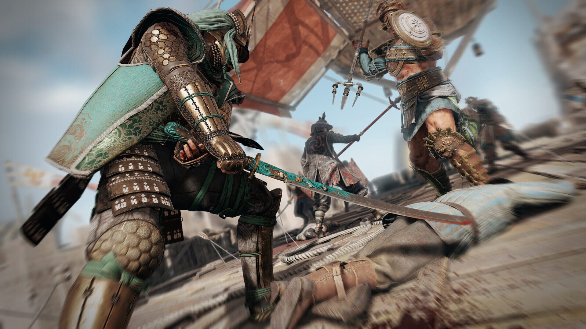 For Honor: Master Katashi - Orochi Hero Skin - Screenshot