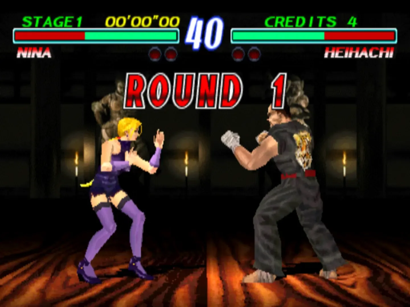 Captura de pantalla - Tekken 2