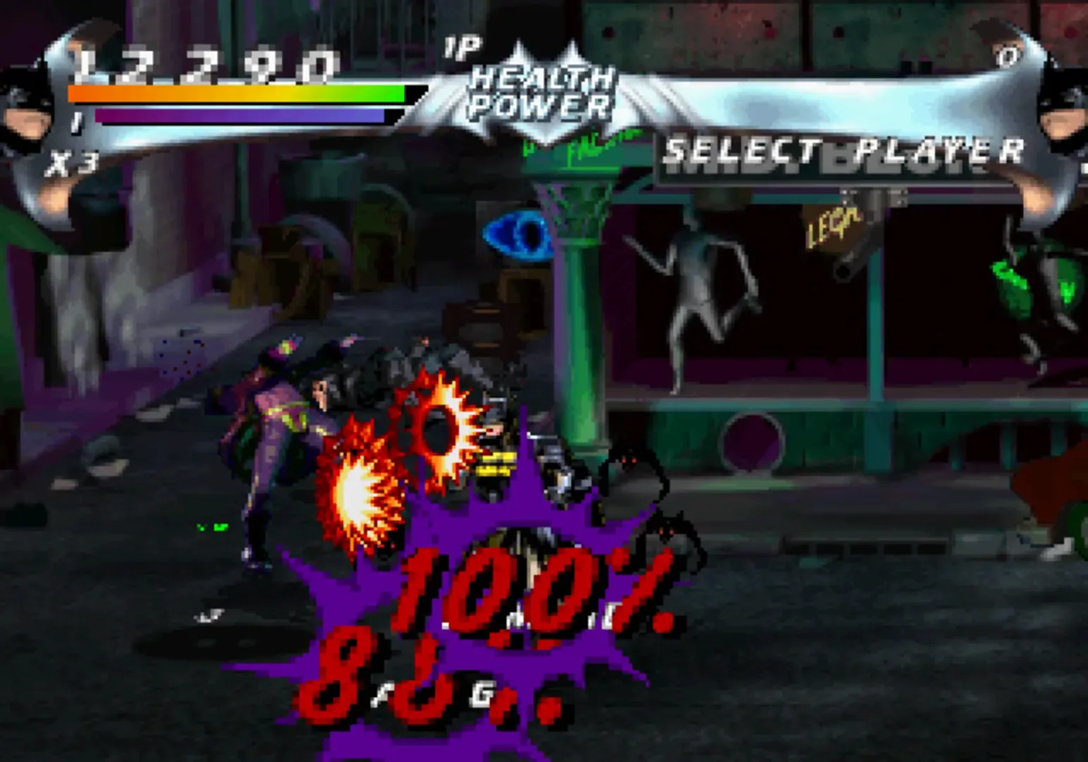 Captura de pantalla - Batman Forever: The Arcade Game
