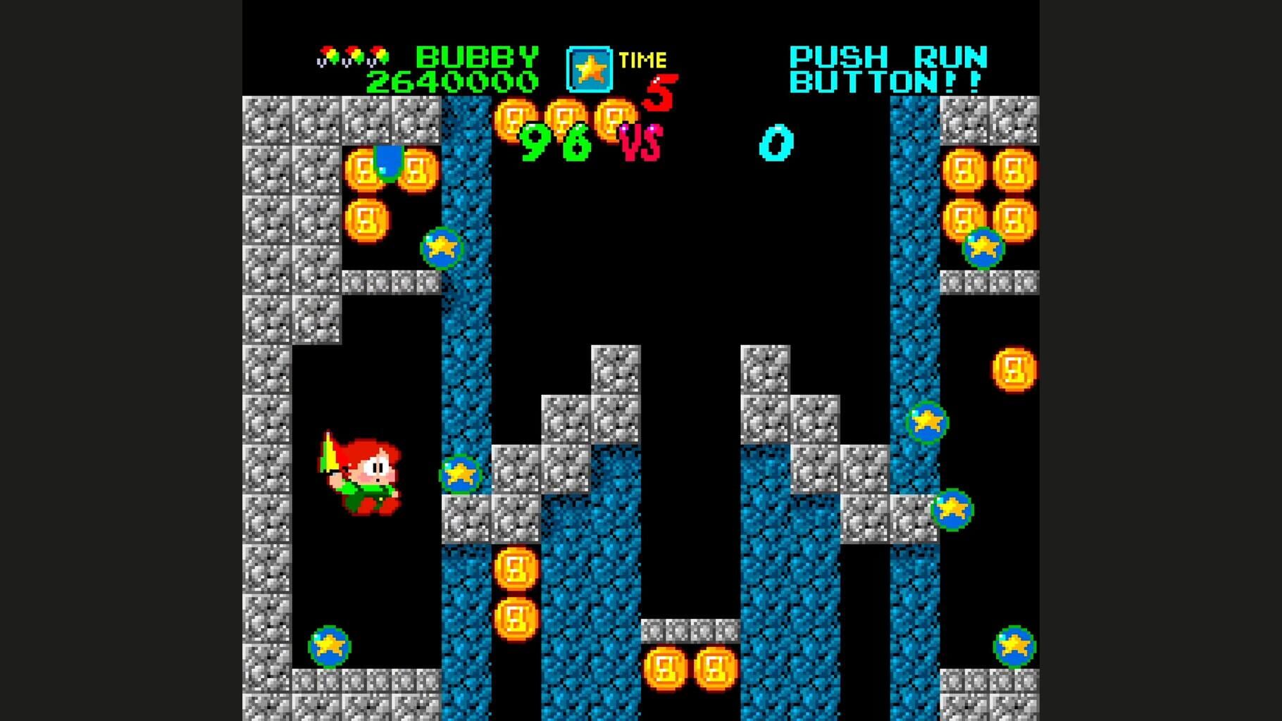 Captura de pantalla - Parasol Stars: The Story of Bubble Bobble III