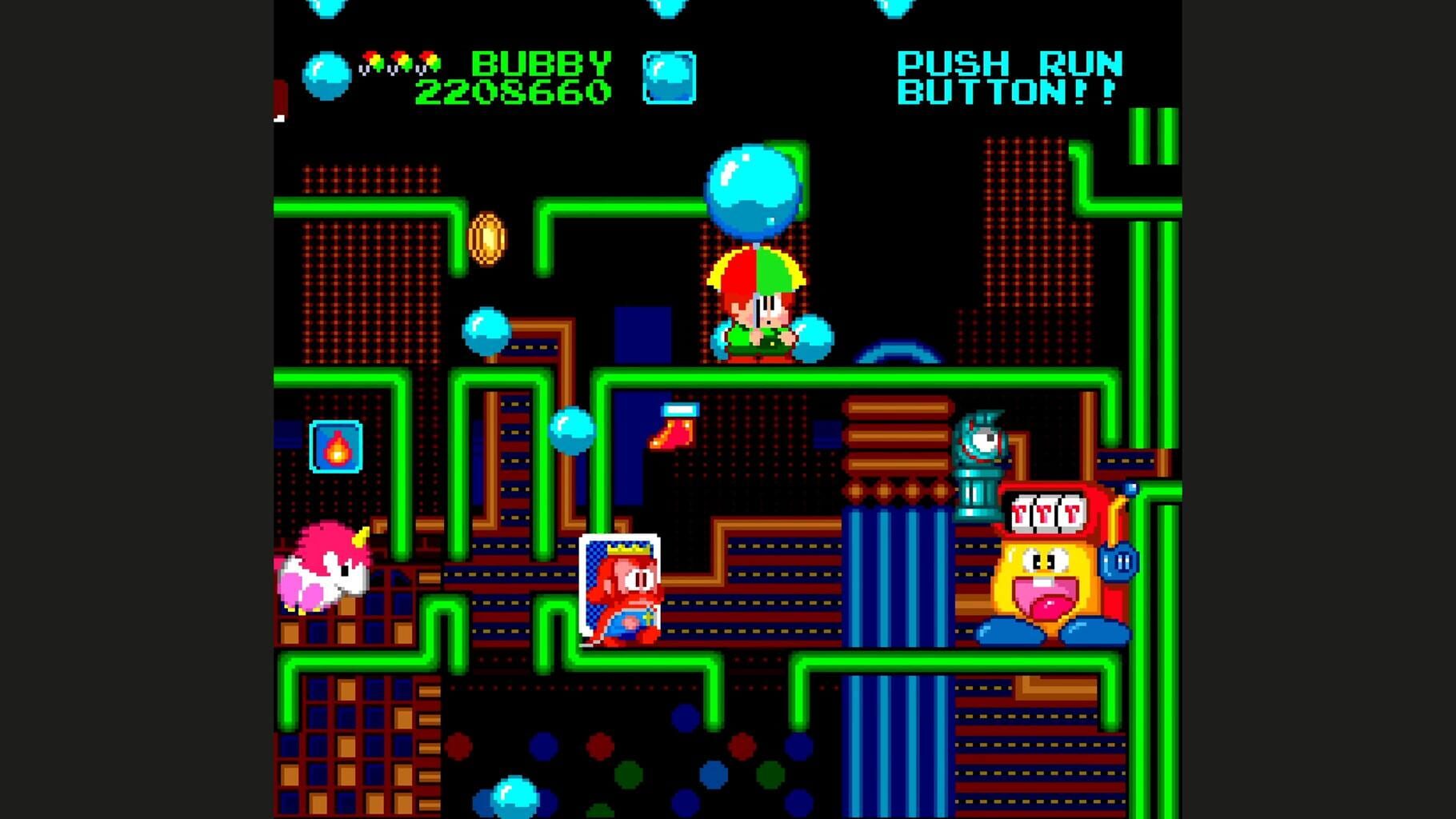 Captura de pantalla - Parasol Stars: The Story of Bubble Bobble III