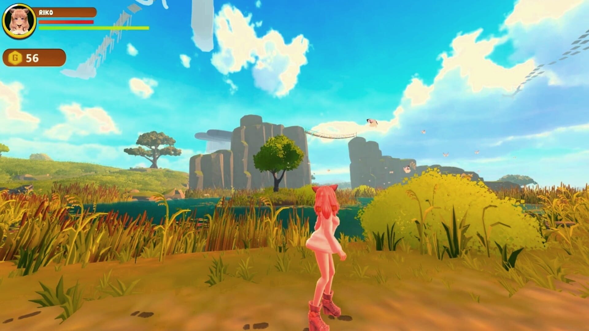 Rainbow Ascend: Anime Girls Go Up screenshot