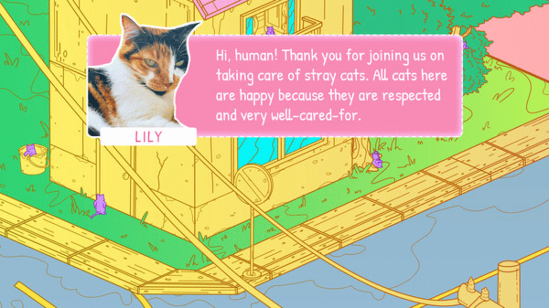 Stray Cats in Cozy Town screenshot