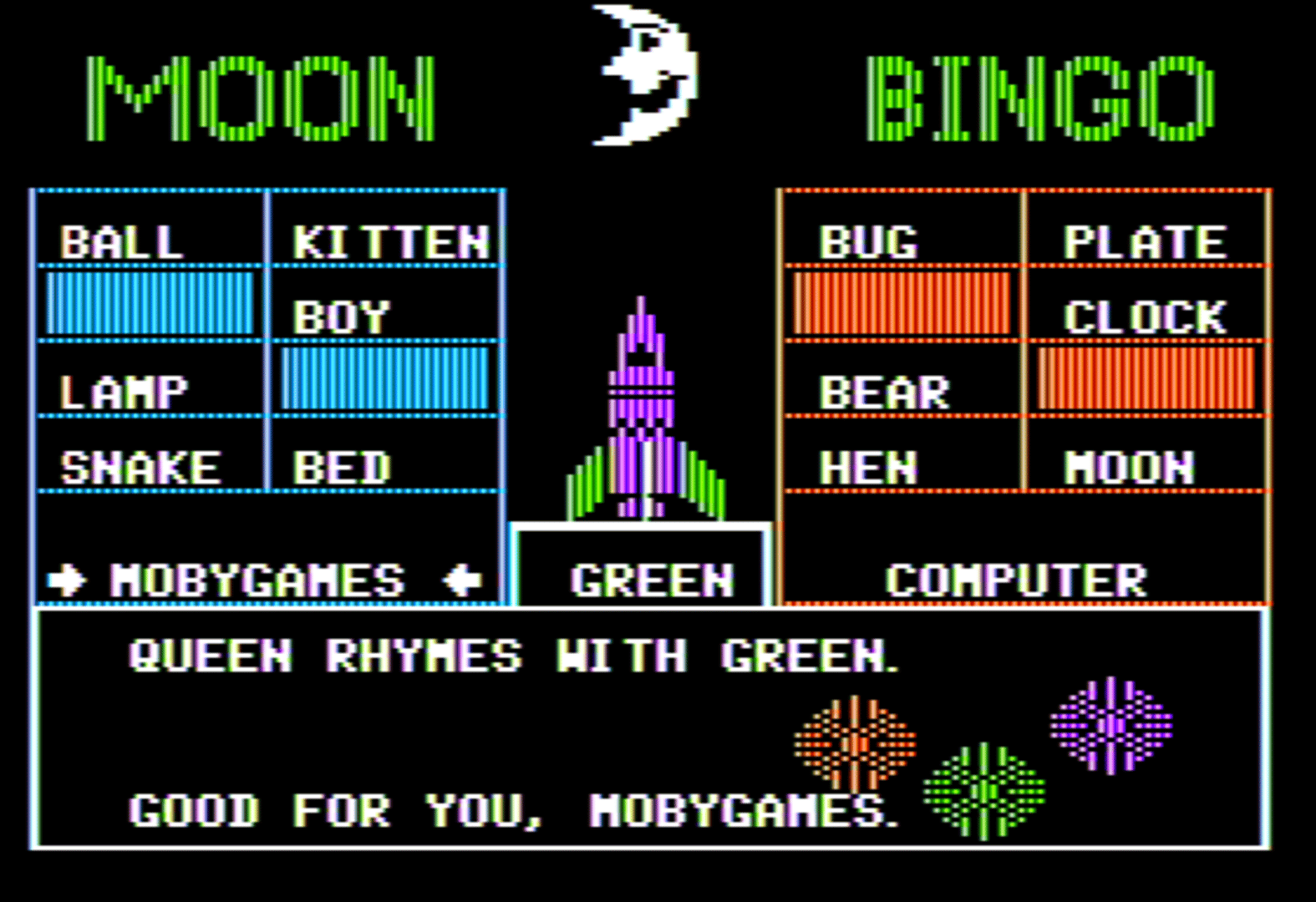 Moon Bingo screenshot