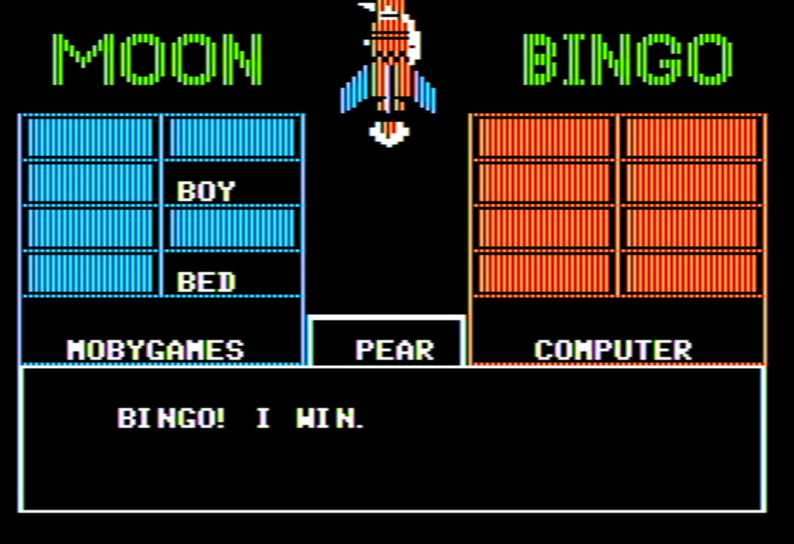 Moon Bingo screenshot