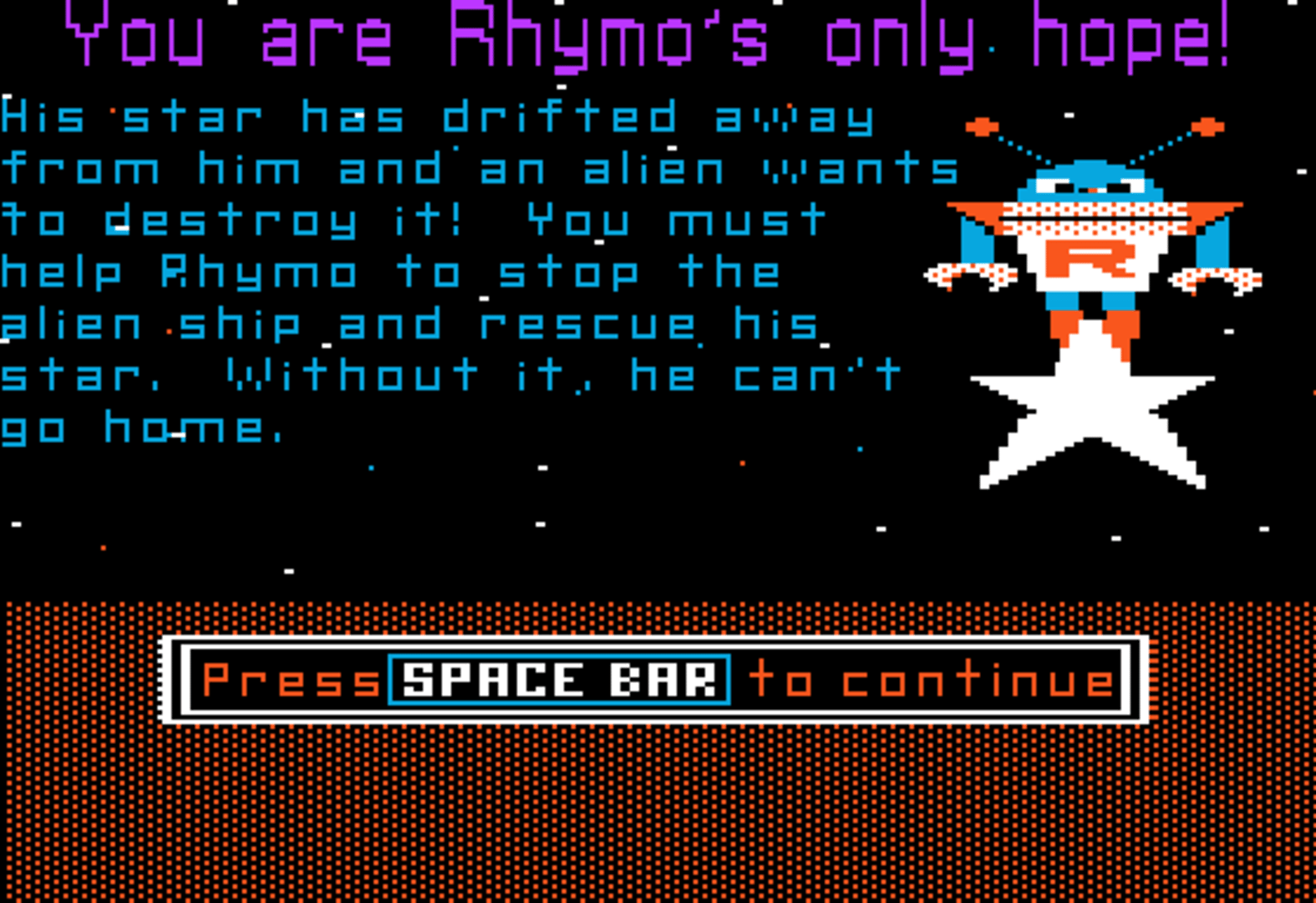 Rhymo's Falling Star screenshot