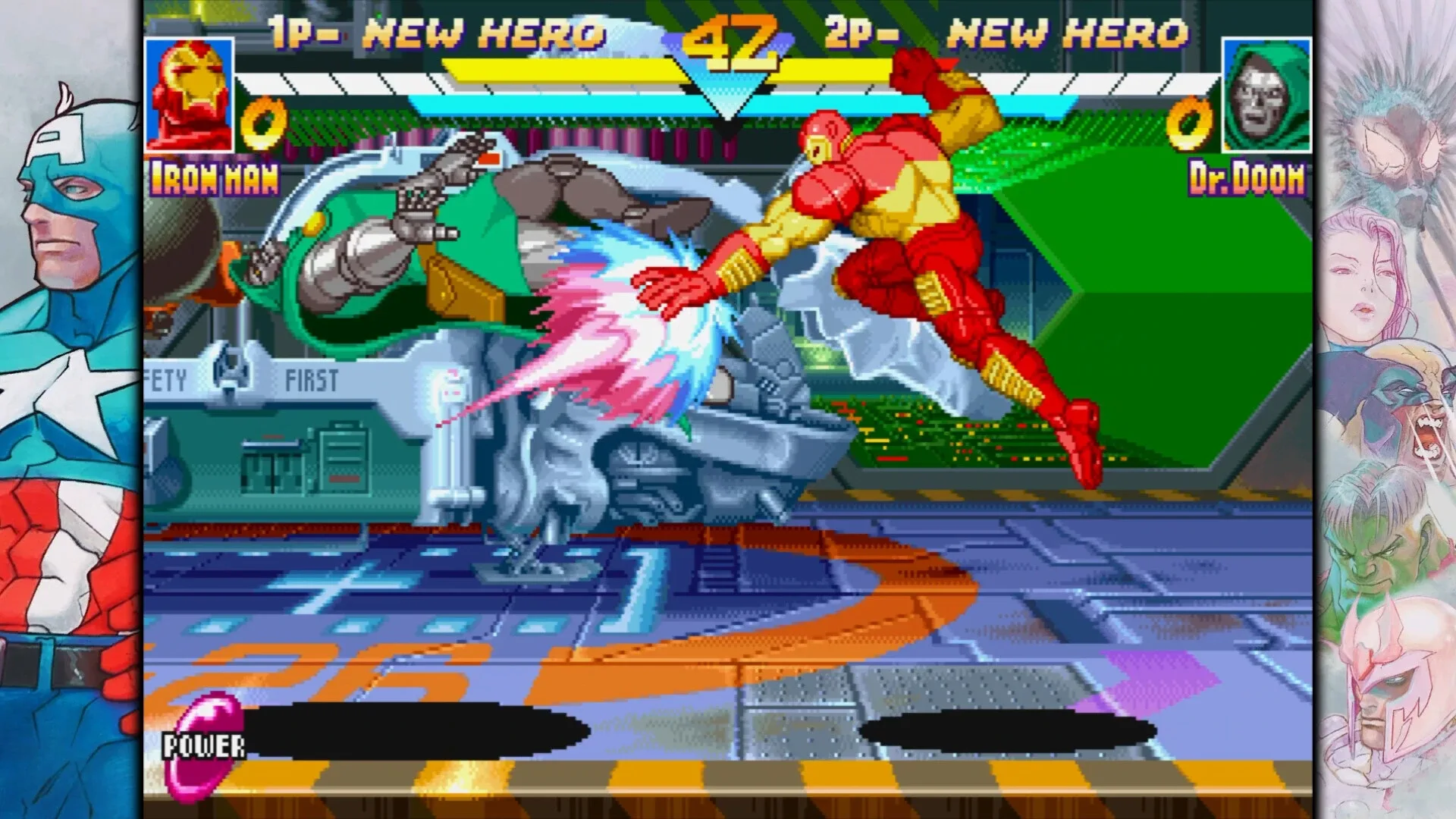 Captura de pantalla - Marvel vs. Capcom Fighting Collection: Arcade Classics