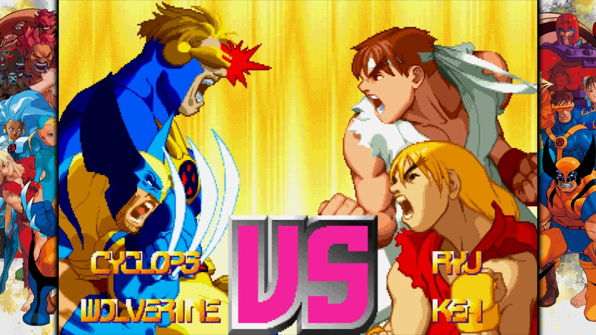 Captura de pantalla - Marvel vs. Capcom Fighting Collection: Arcade Classics