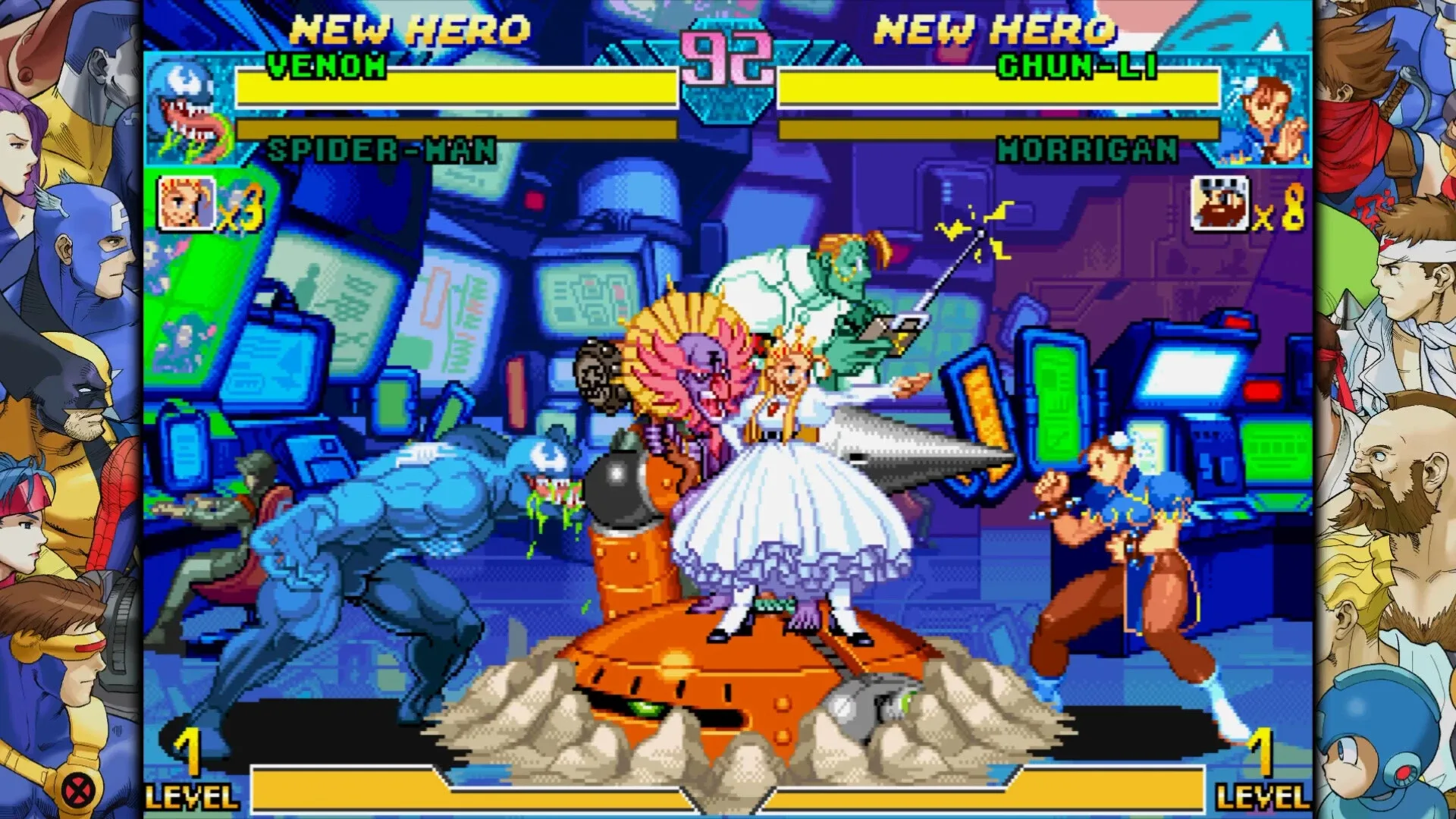Captura de pantalla - Marvel vs. Capcom Fighting Collection: Arcade Classics