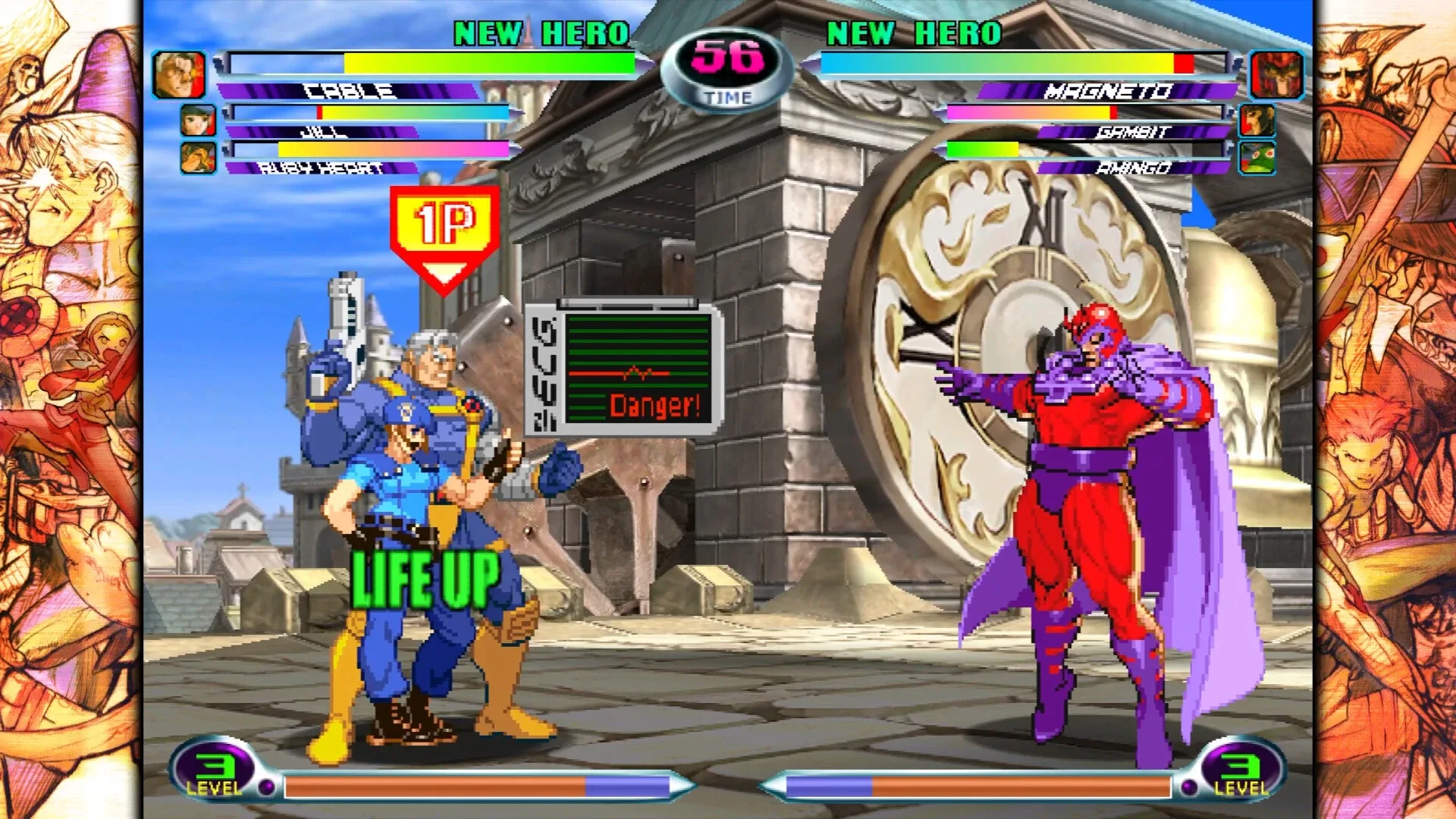Captura de pantalla - Marvel vs. Capcom Fighting Collection: Arcade Classics