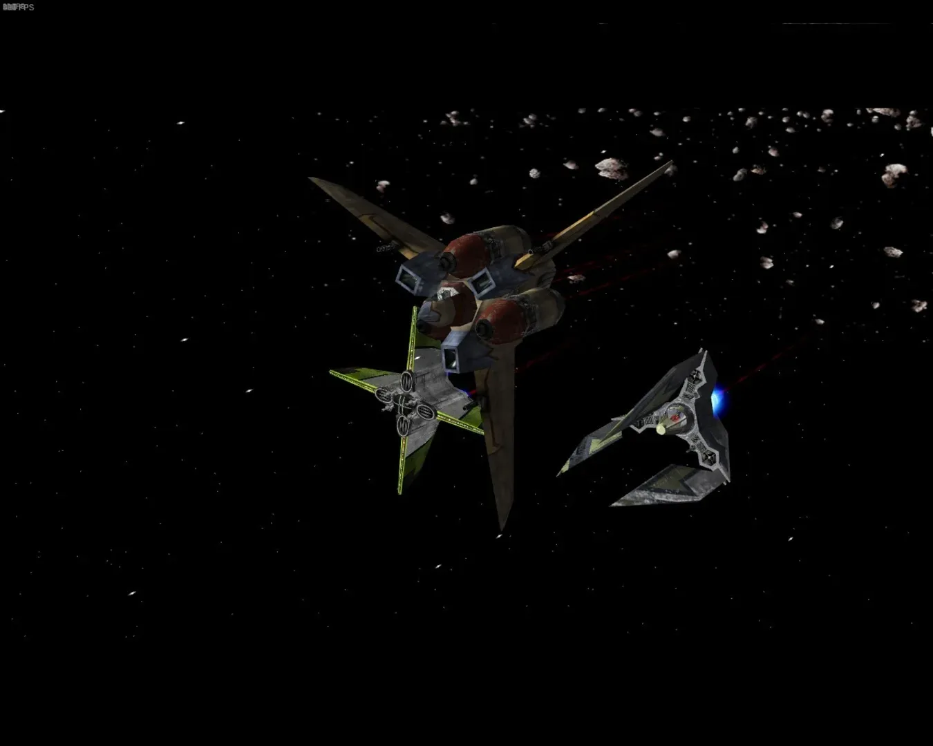 Captura de pantalla - Star Wars: Starfighter