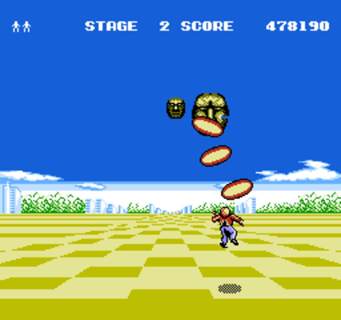 Space Harrier screenshot