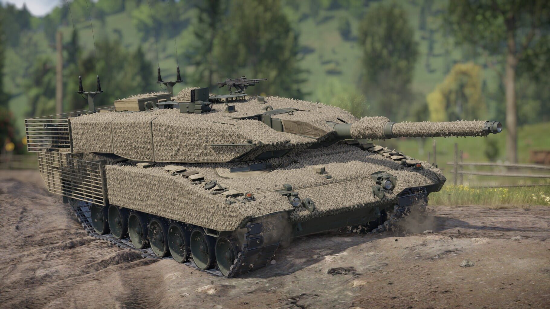 Captura de pantalla - War Thunder: Leopard 2A4M CAN Bundle