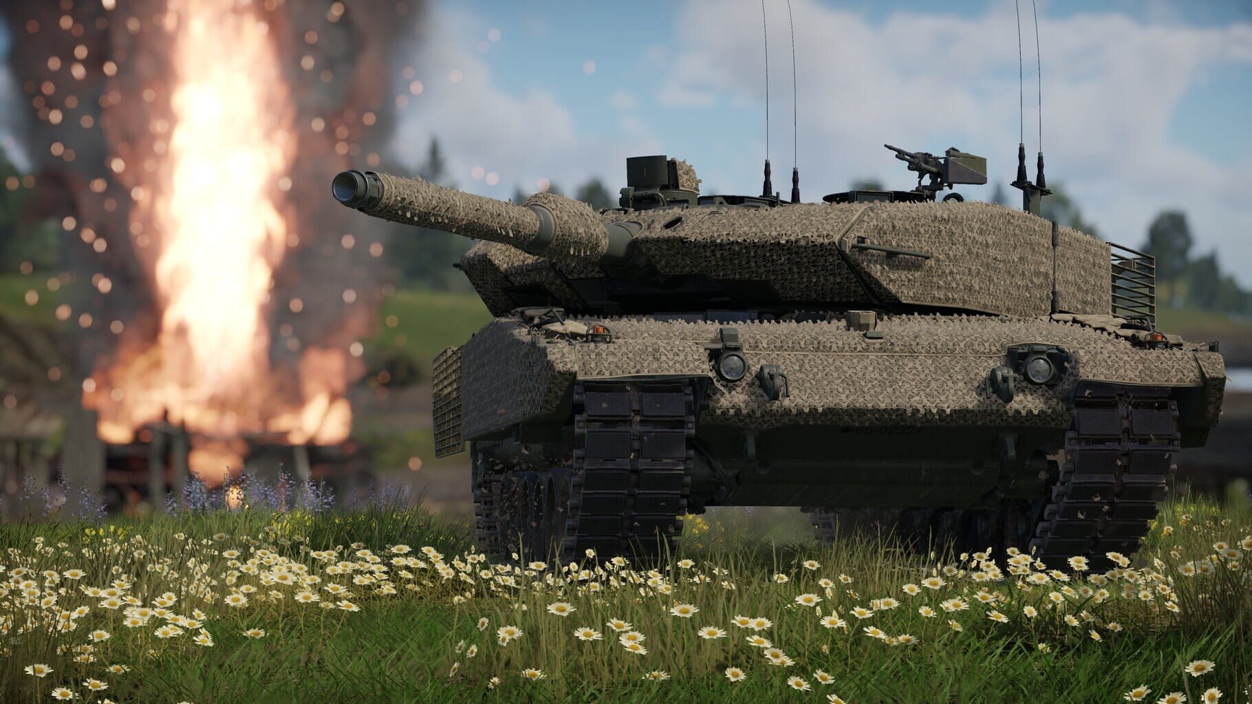 Captura de pantalla - War Thunder: Leopard 2A4M CAN Bundle