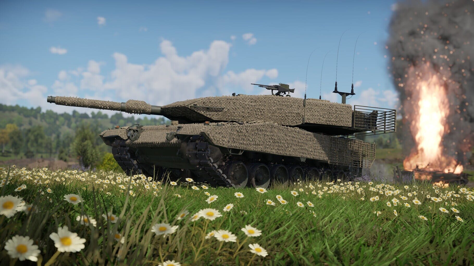 Captura de pantalla - War Thunder: Leopard 2A4M CAN Bundle