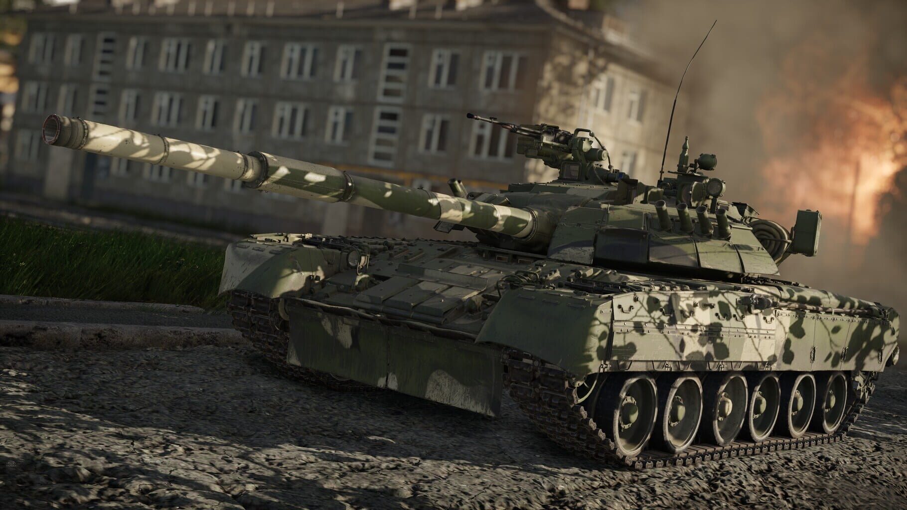 Captura de pantalla - War Thunder: T-80U-E1 Bundle