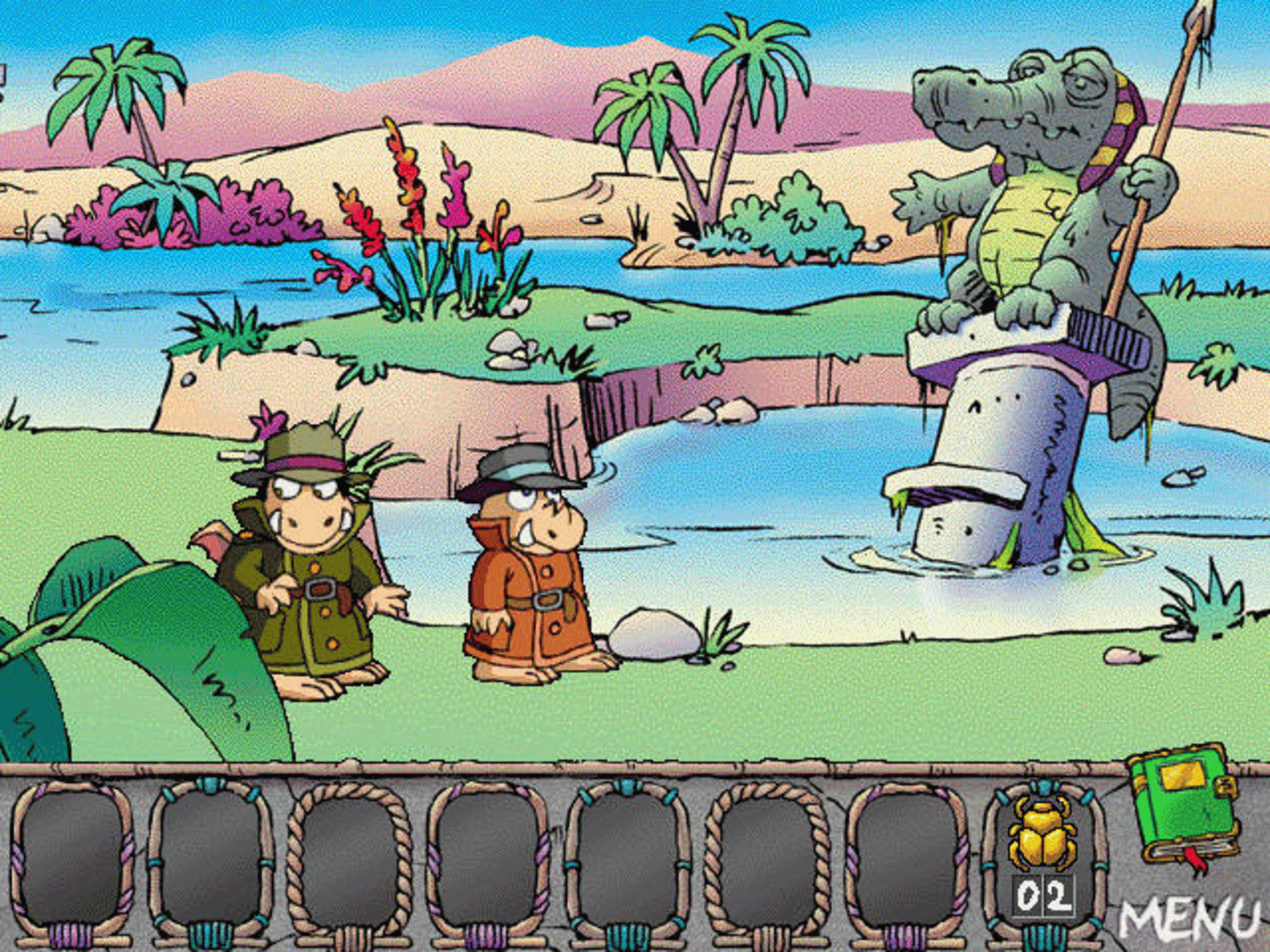 Little Monster Private Eye: The Mummy Mystery screenshot