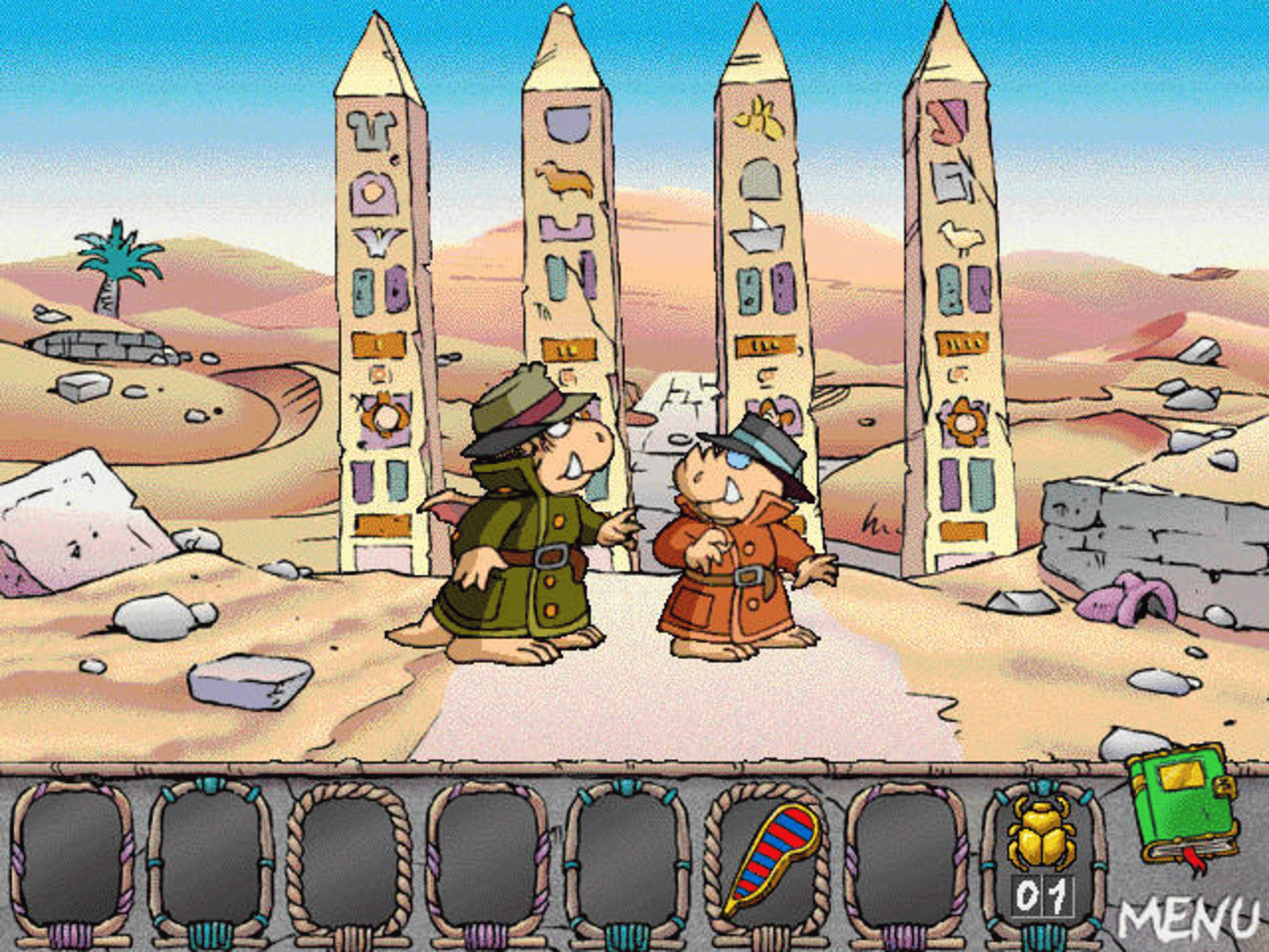 Little Monster Private Eye: The Mummy Mystery screenshot