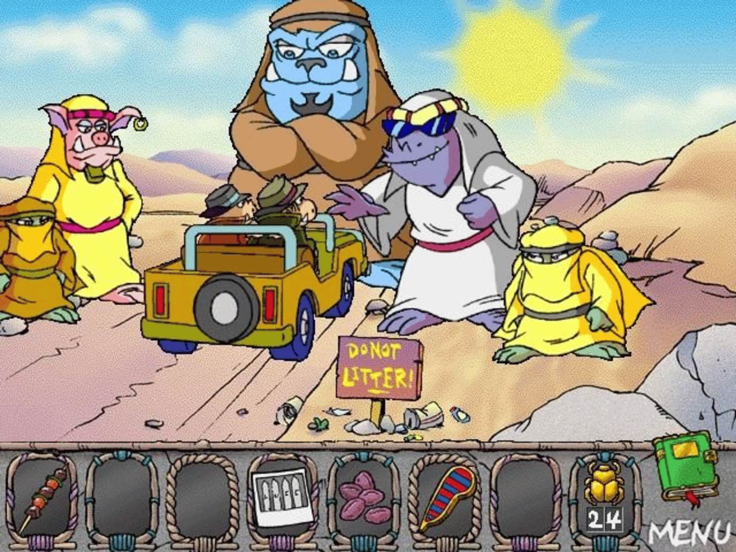 Little Monster Private Eye: The Mummy Mystery screenshot