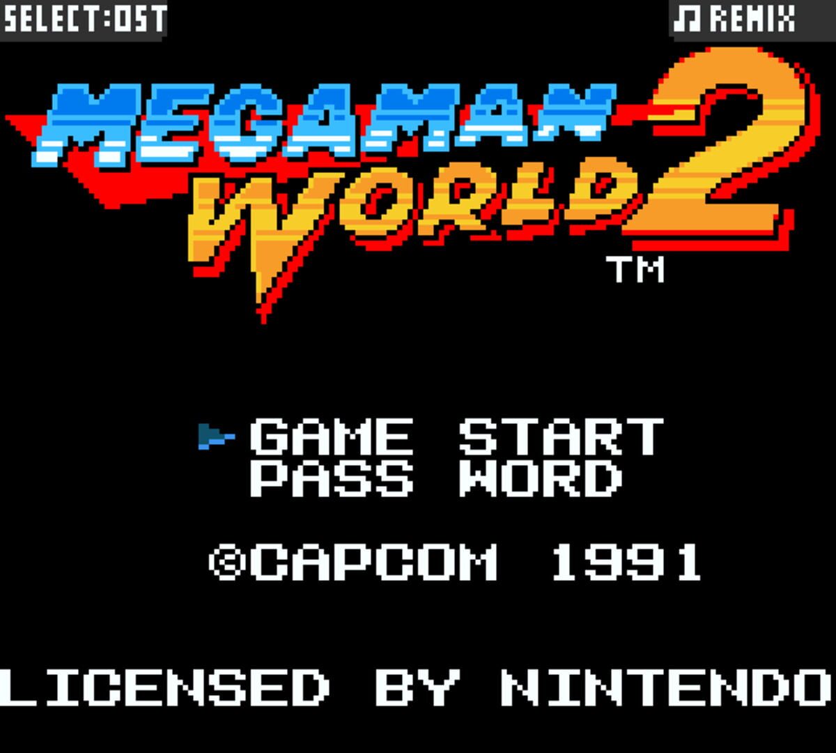 Captura de pantalla - Mega Man World 2