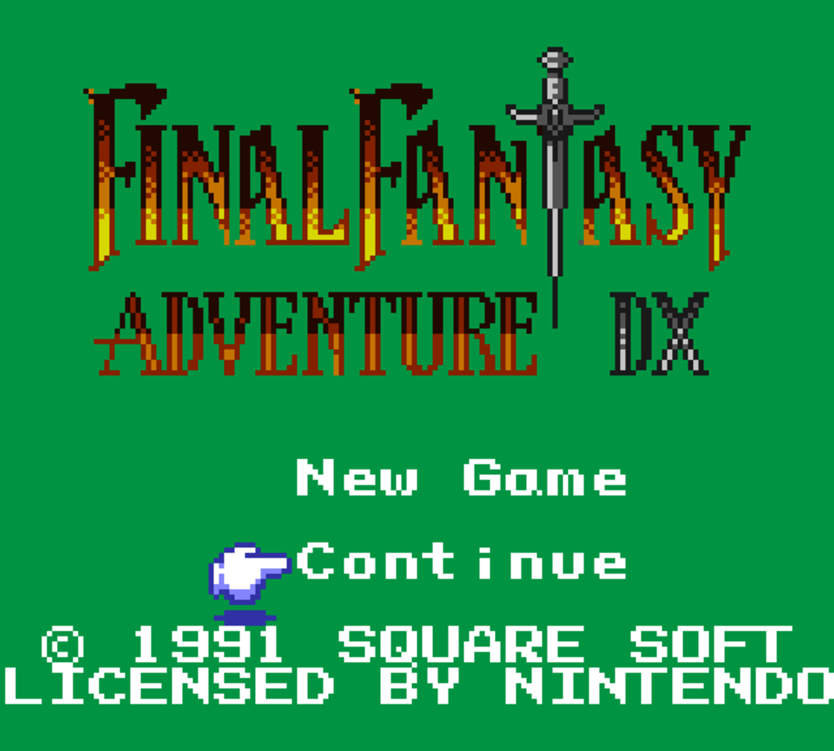 Final Fantasy Adventure DX screenshot