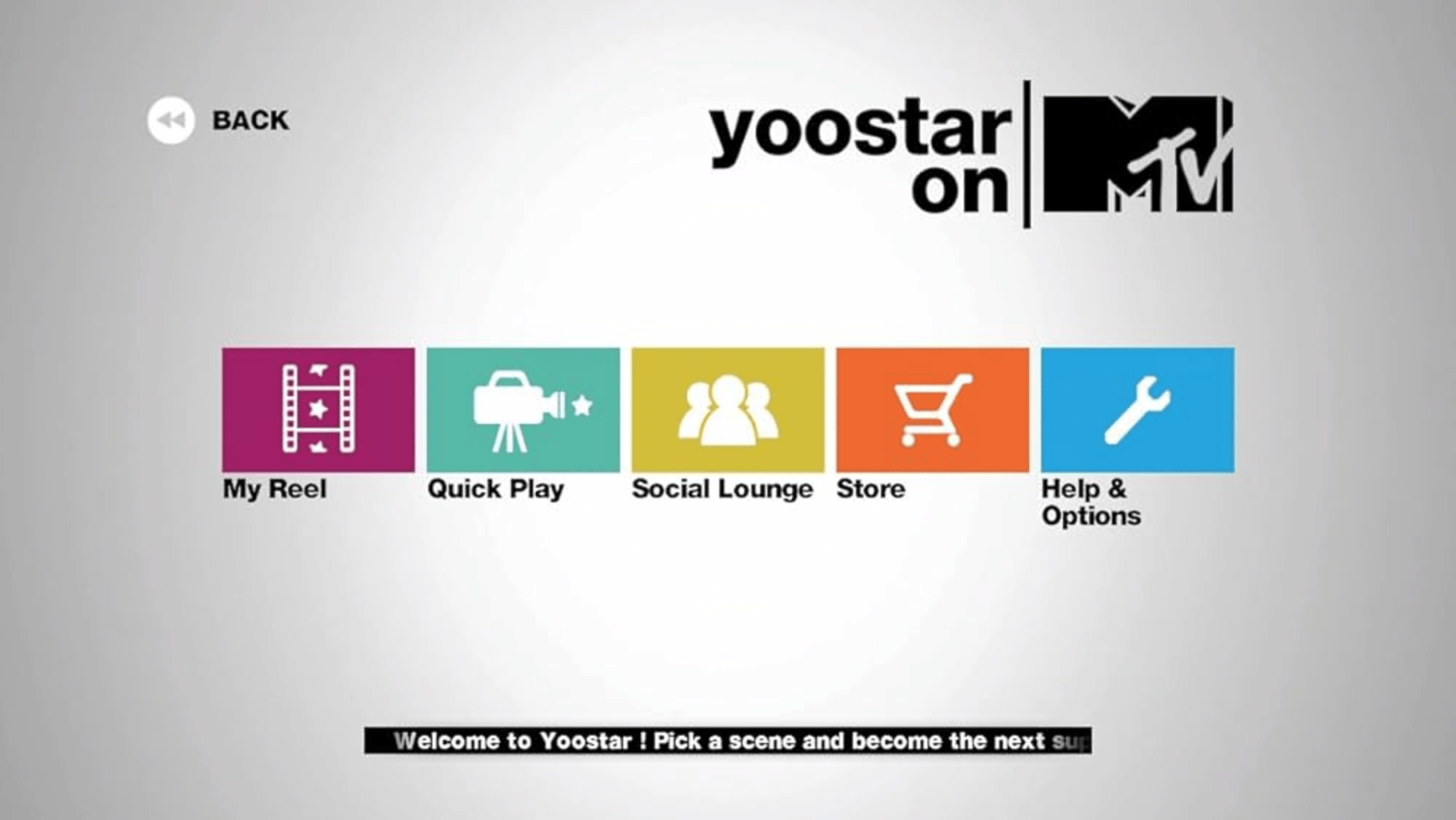 Yoostar on MTV screenshot