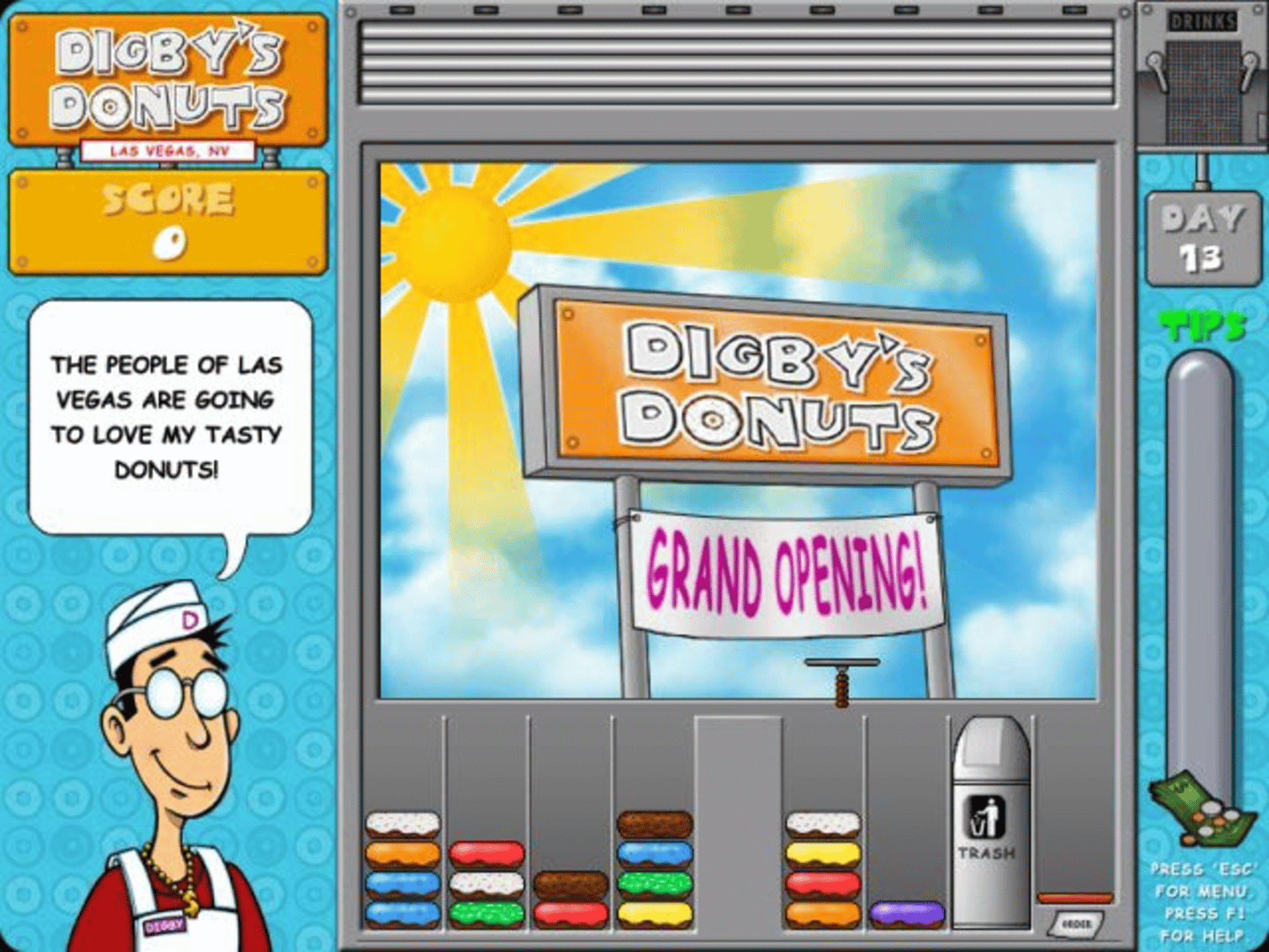 Digby's Donuts screenshot