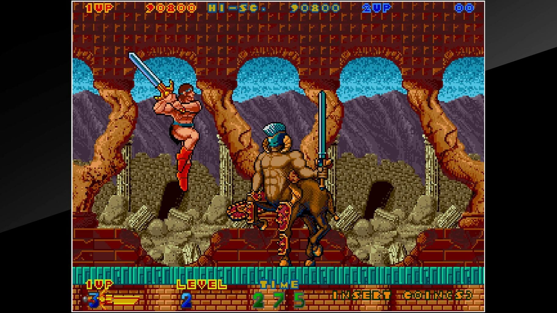 Captura de pantalla - Arcade Archives: Rastan Saga II