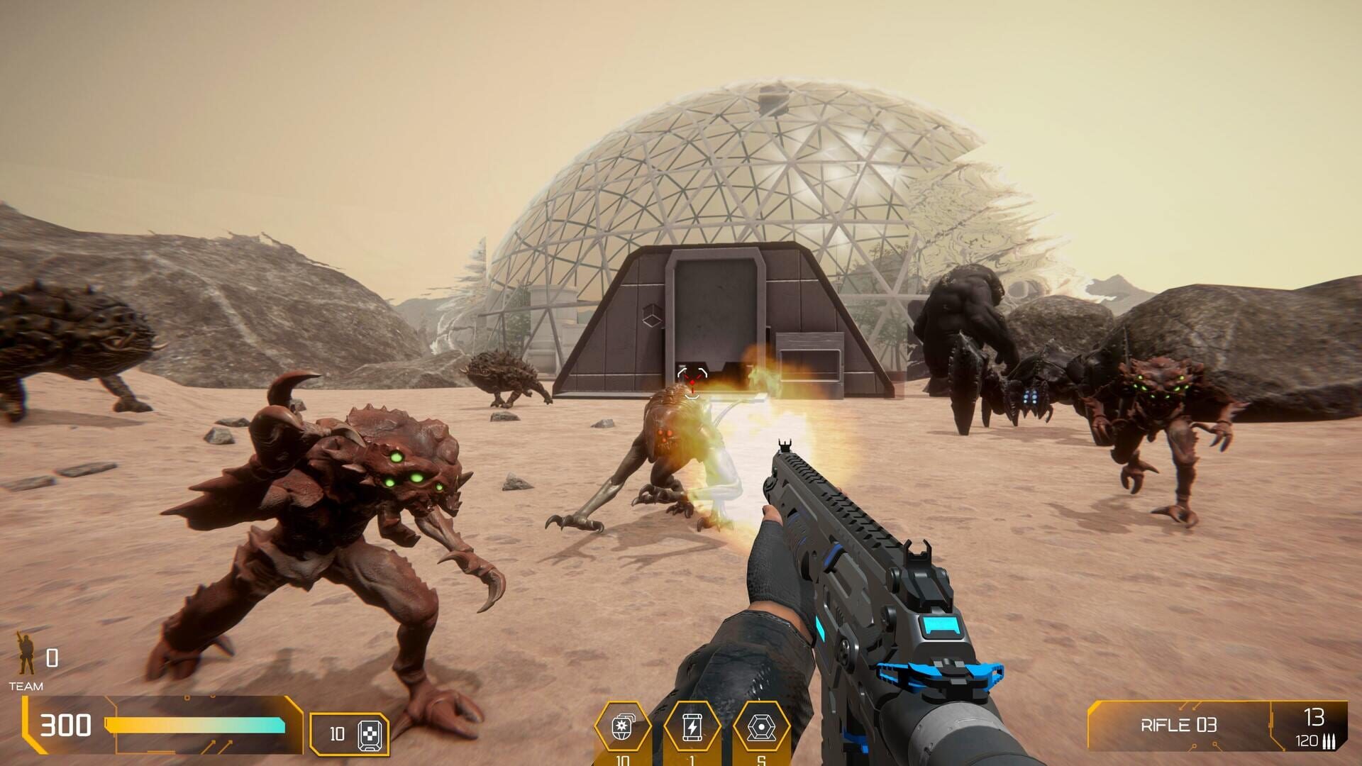 Mars Mayhem: Shooter Simulator Warfare - Screenshot