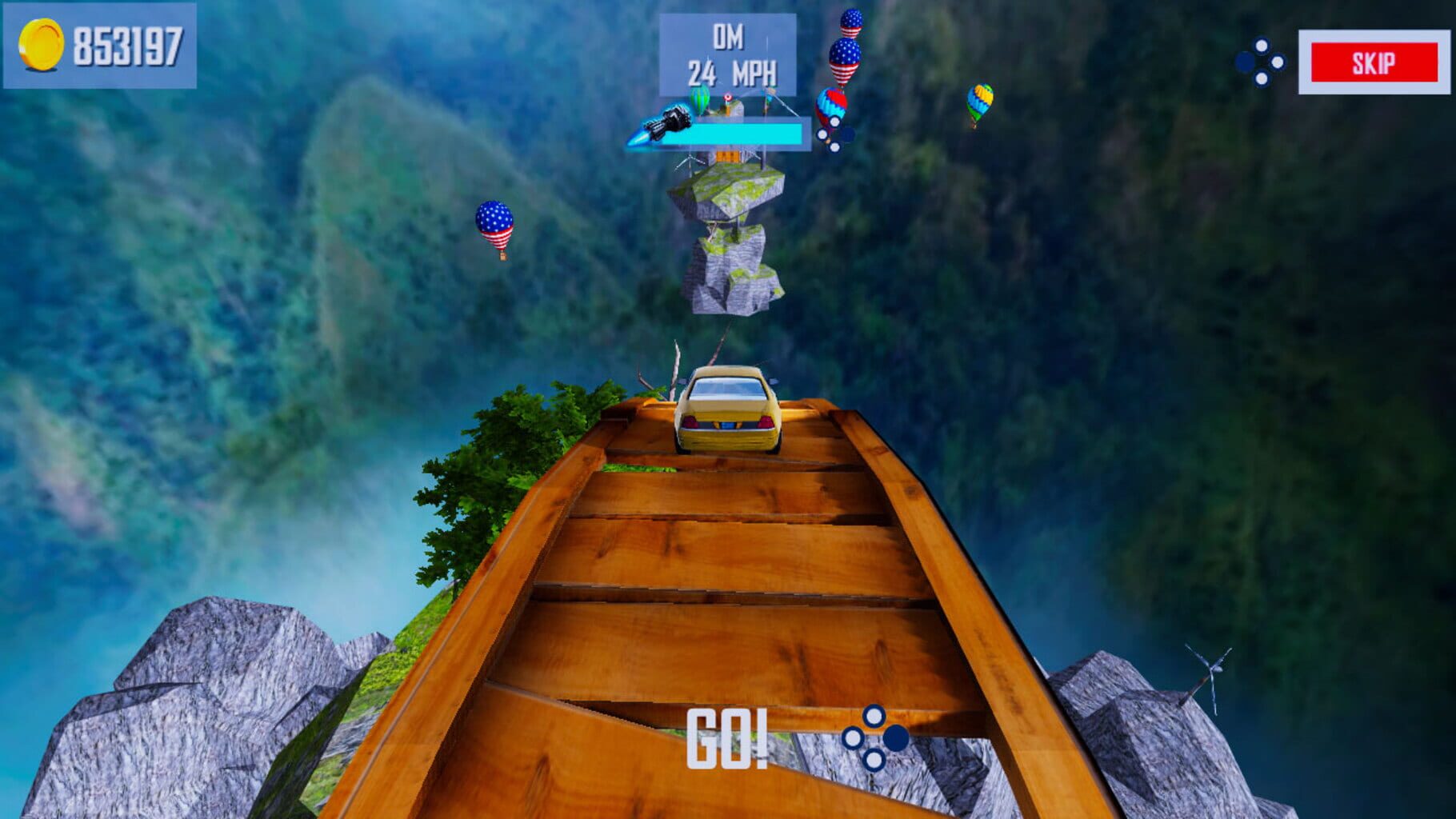 Mega Ramp Car Jumping screenshot