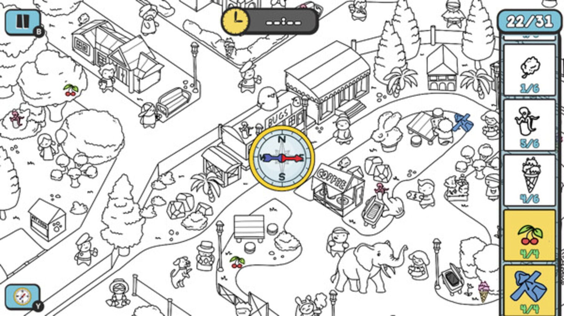 Doodle Hunt: Search Hidden Items screenshot