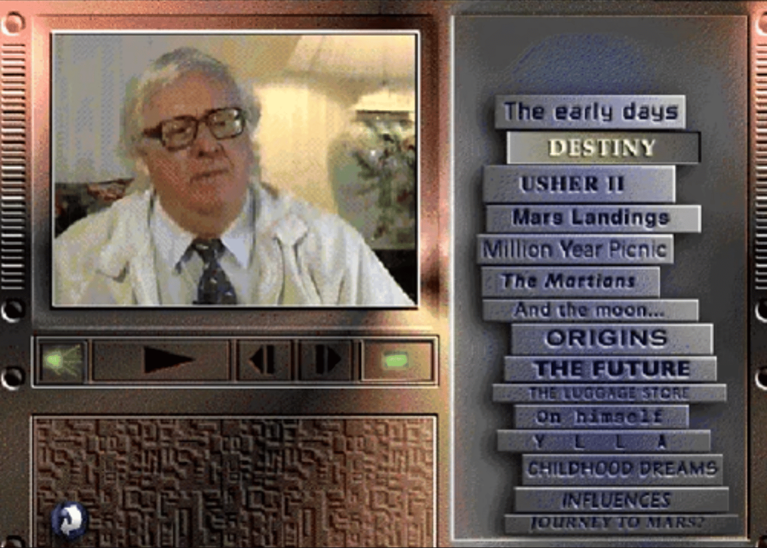 Ray Bradbury's: The Martian Chronicles Adventure Game screenshot