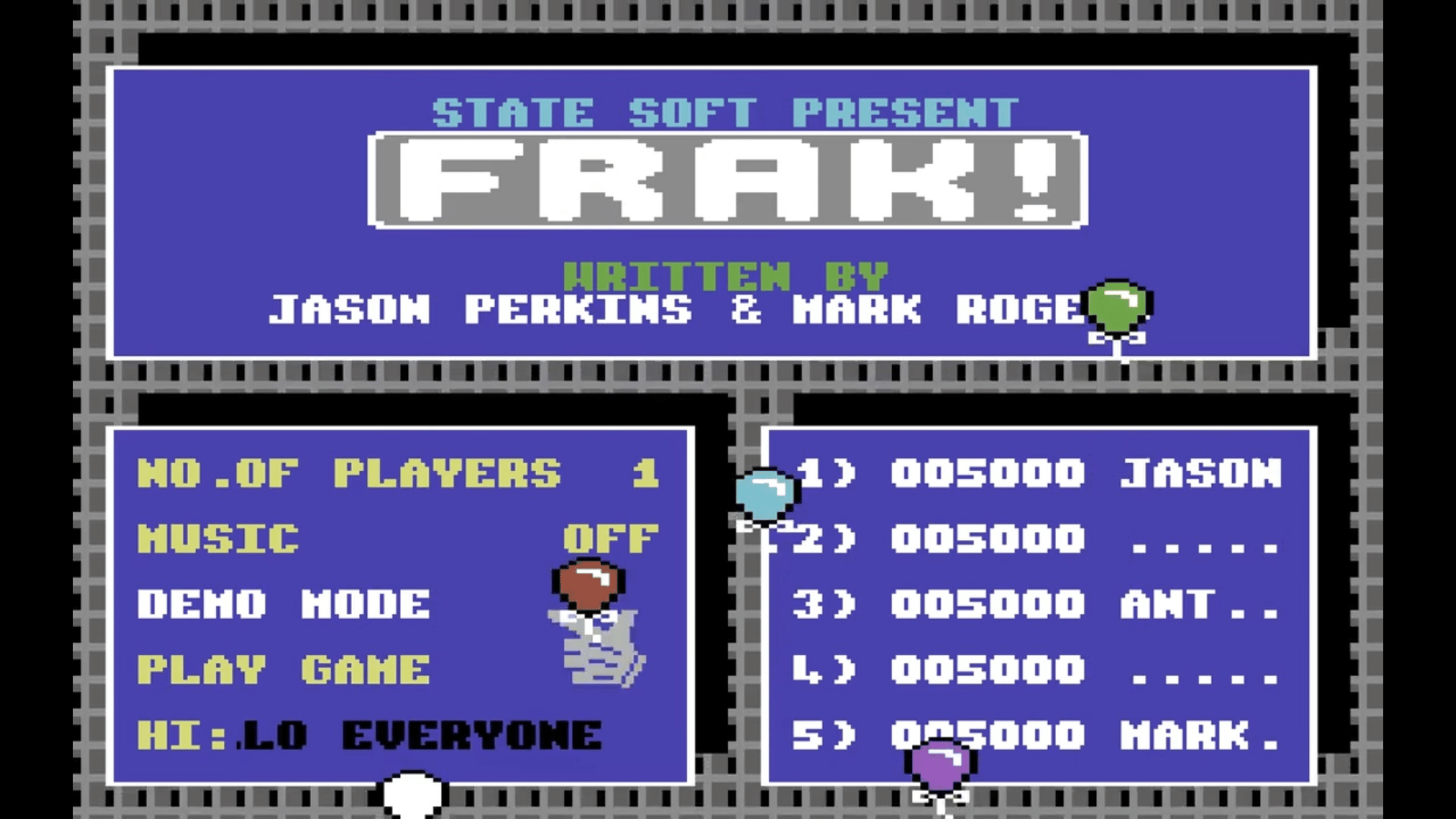 Frak! screenshot