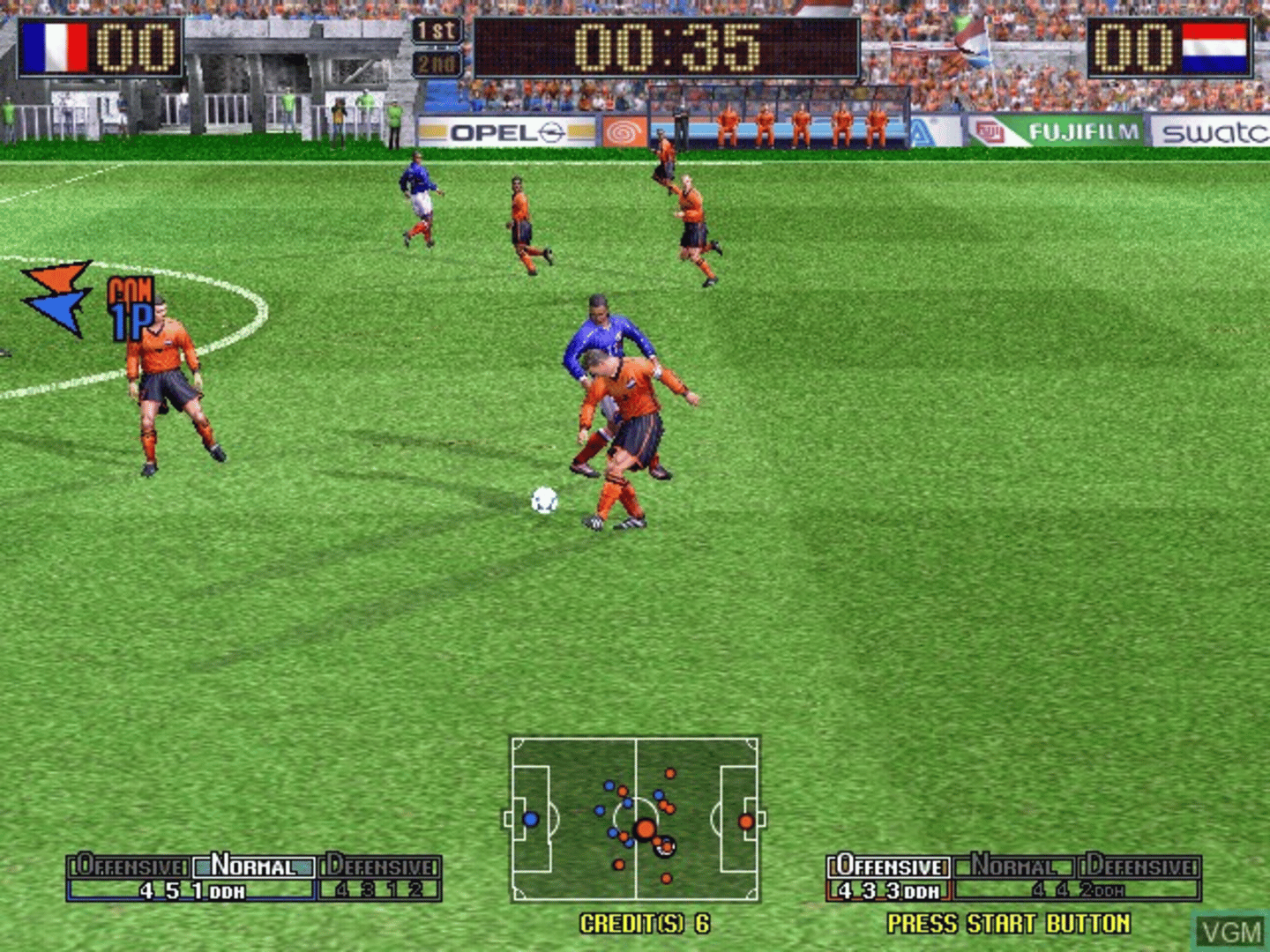 Virtua Striker 3 screenshot