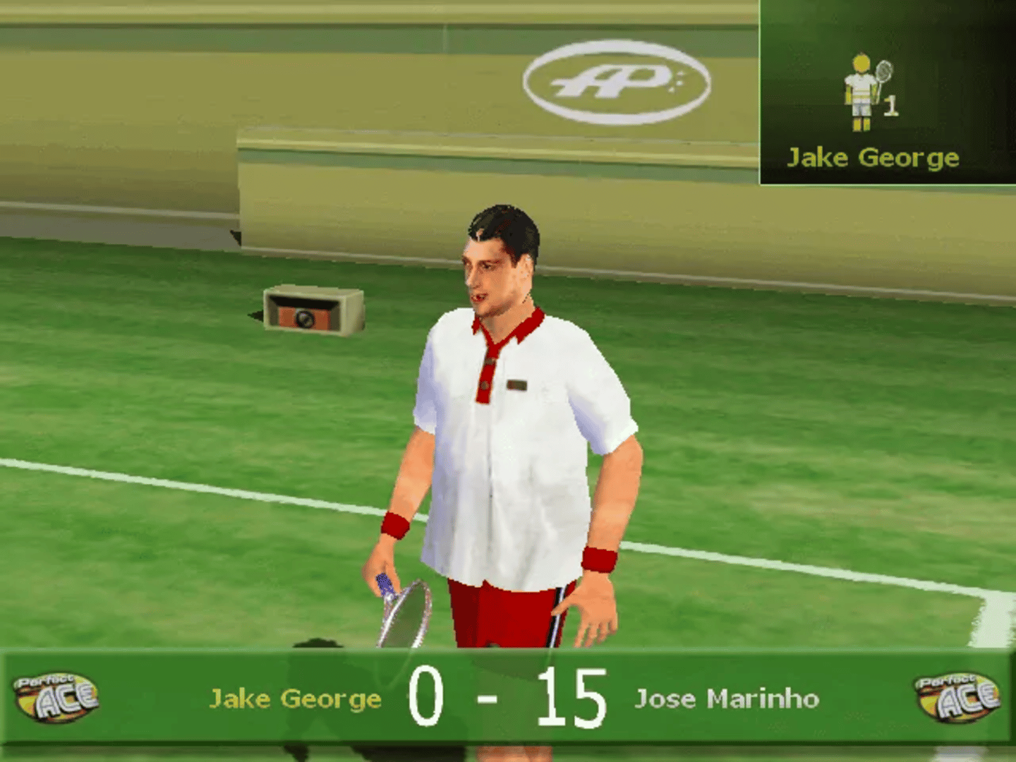 Perfect Ace: Pro Tournament Tennis screenshot