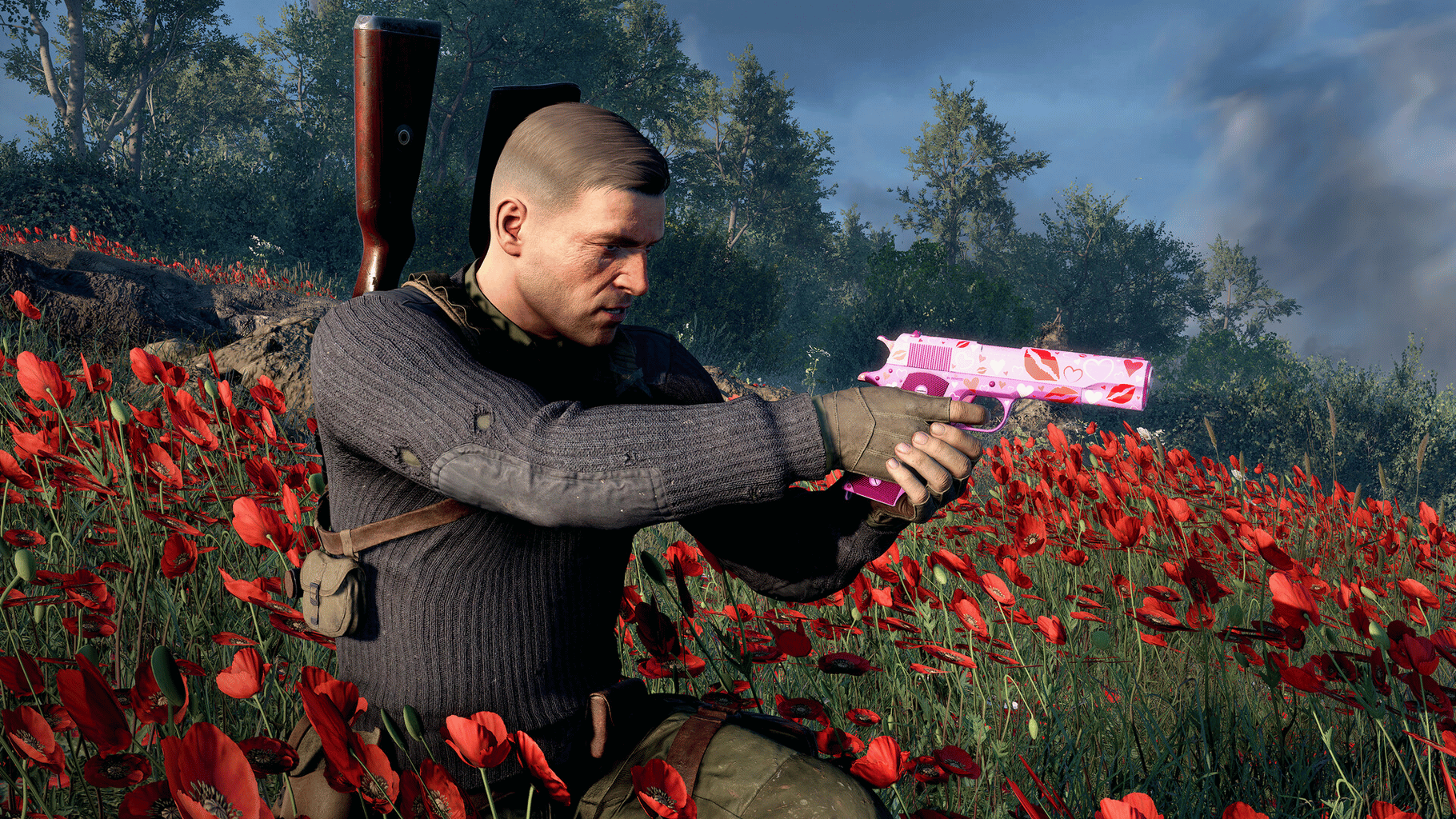 Sniper Elite 5: Valentine's Weapon Skin Pack screenshot