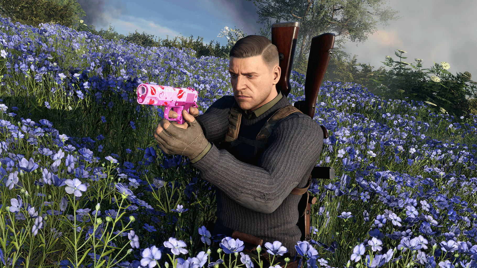 Sniper Elite 5: Valentine's Weapon Skin Pack screenshot