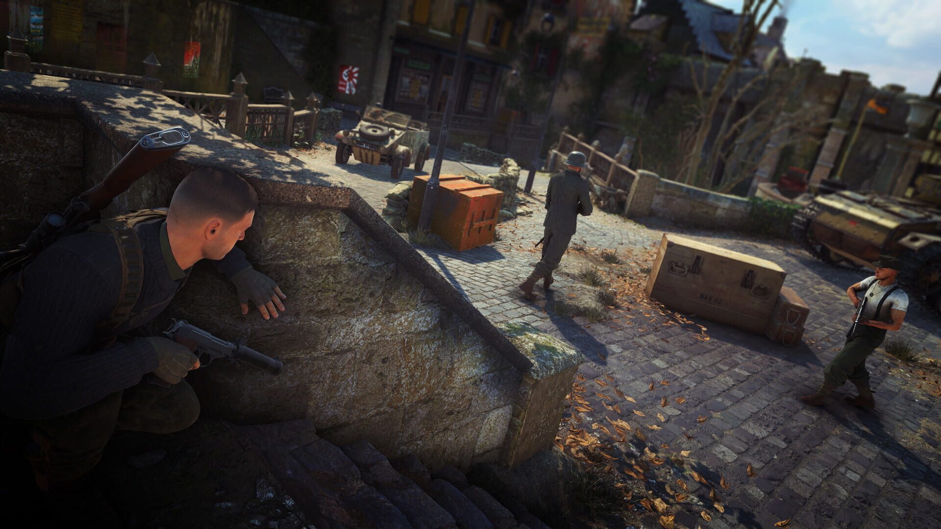 Sniper Elite 5: P.1938 Suppressed Pistol - Screenshot