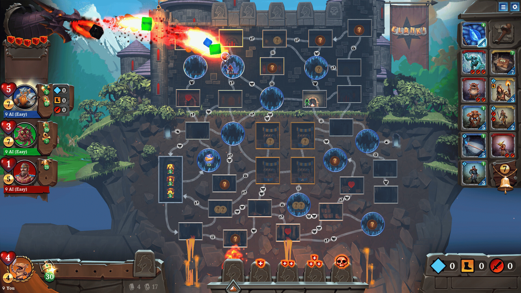 Clank! screenshot