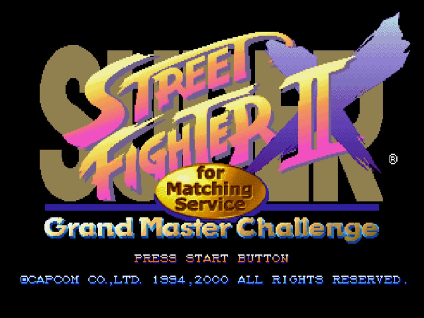 Super Street Fighter II X for Matching Service