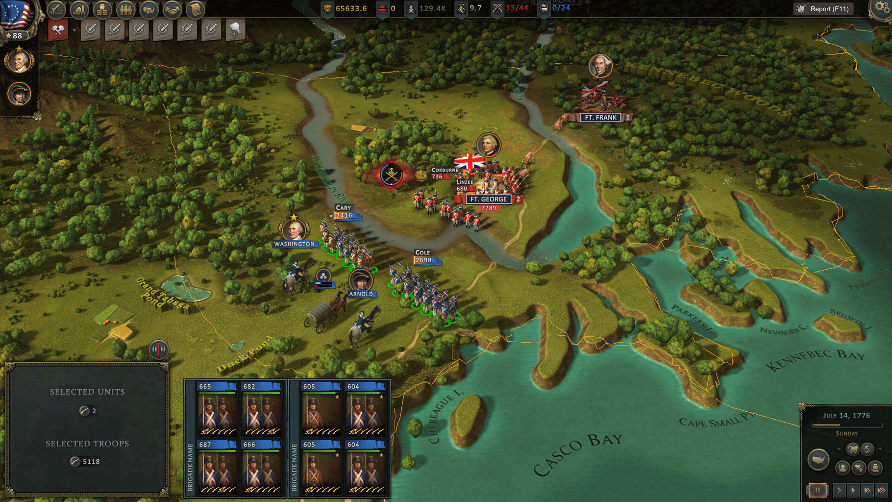 Ultimate General: American Revolution - Premium Edition screenshot