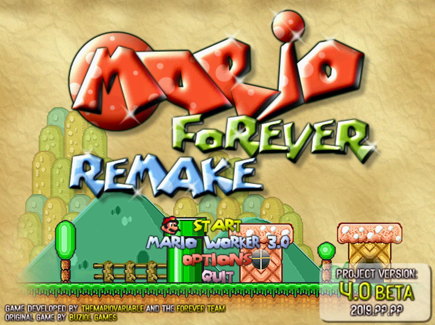 Mario Forever Remake