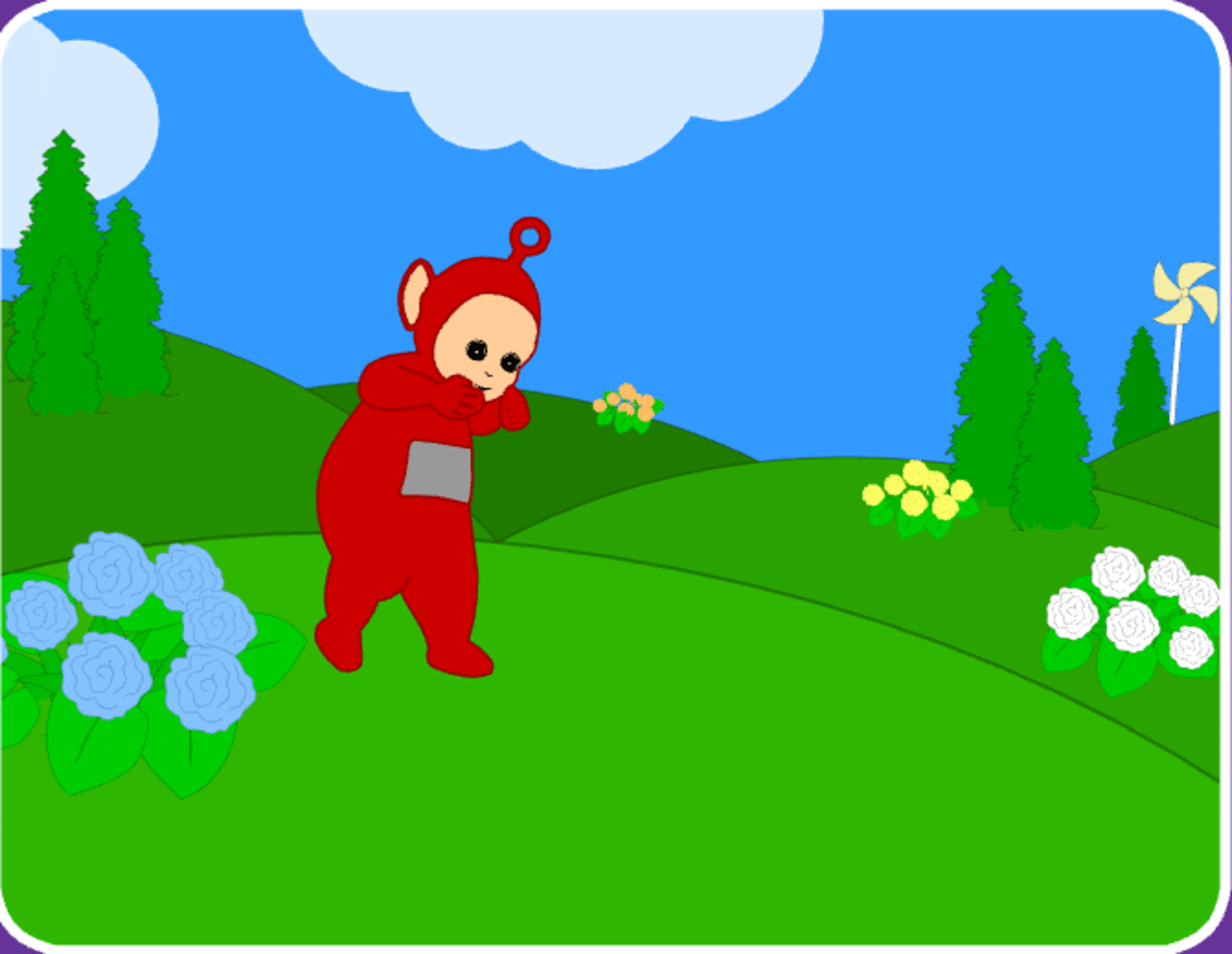 Teletubbies: Sliding Down the Hill screenshot