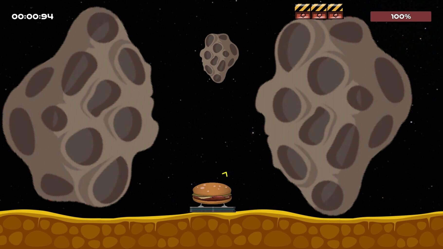 Captura de pantalla - A Burger in Space