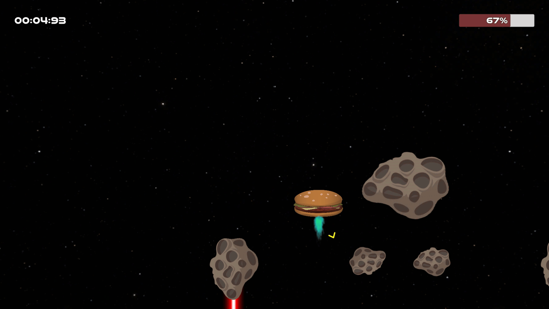 A Burger in Space screenshot