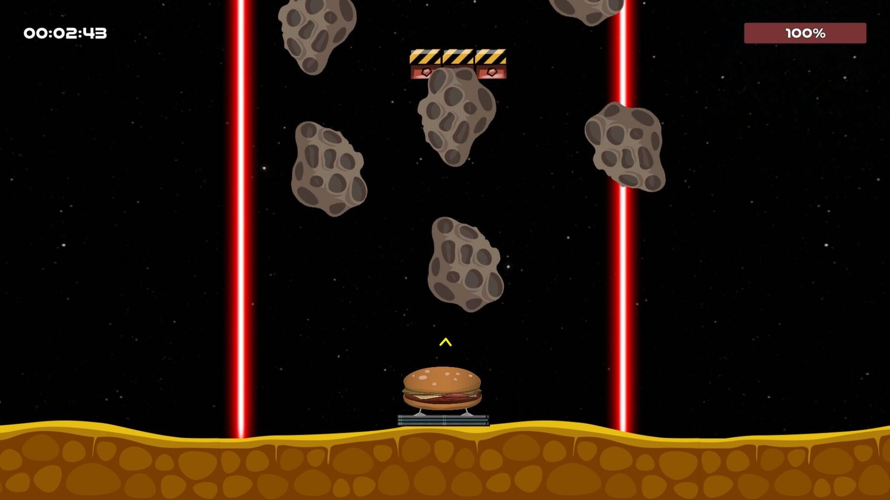 Captura de pantalla - A Burger in Space